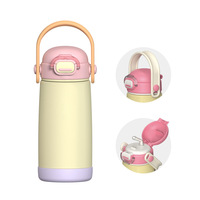 Gourde Isotherme Écologique en Acier Inoxydable 304 avec Paille, Design Sportif et Élégant, Idéale pour l'École et les Activités de Plein Air