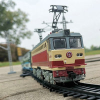 Tren de Juguete de Aleación RUIKU SS7C, Tren Eléctrico para Niños con Rieles, Juguetes de Tren de Metal para Niños, Trenes de Juguete a Escala