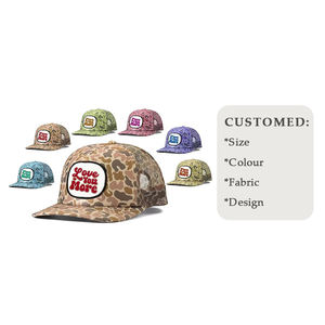 หมวกทรักเกอร์ตาข่ายโพลีเอสเตอร์รีไซเคิลเป็นมิตรกับสิ่งแวดล้อมระบายอากาศได้น้ำหนักเบาหมวกคนขับรถบรรทุกเดินป่าตั้งแคมป์กอล์ฟคันทรีคลับกีฬา - Product Image 1