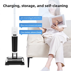 Smart <b>Floor</b> <b>Cleaning</b> <b>Machine</b> with Large 4000mAh Battery, Brushless Motor, Cordless Rechargeable for Hardwood & Tile - Product Image 5
