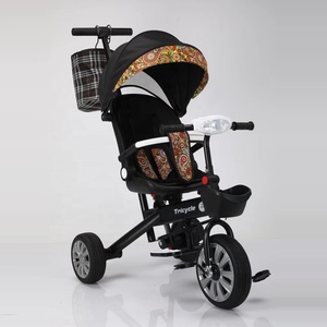 รถสามล้ออเนกประสงค์สำหรับเด็ก จักรยานสำหรับเด็กอายุ 1-<span class=keywords><strong>3</strong></span>-6 ปี รถสามล้อสำหรับเด็กเล็ก รถเข็นเด็ก - Product Image 4