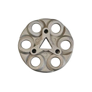 Alu. Disque à doigts <span class=keywords><strong>6</strong></span> trous en <span class=keywords><strong>V</strong></span> gauche pour machine à éplucher la plume pour ligne de traitement de volailles, poulets et poulets de chair - Product Image 2