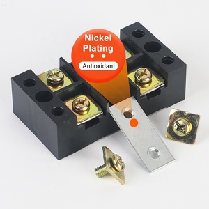 Hot Koop 600V Tb Serie Klemmenblok Dubbele Rij Schroef Connector Strip Met Deksel Voor Elektrische Distributie Schroef Klemmenblok - Product Image 2