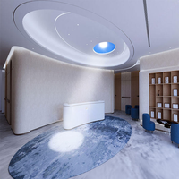 Nouveau prix usine – Panneau LED Tuya WIFI moderne IP54 pour plafond, imitation fenêtre, ciel bleu, lumière naturelle intérieure