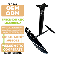 Smooth Glide Hydrofoil GY 930 Carbon Olahraga Air Laut Danau Wing Foil Surf Pompa Pengendalian Berkendara yang Efisien Untuk Penggunaan Ahli/Pemula