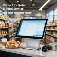Sistema de Punto de Venta (POS) Todo en Uno con Pantalla Táctil Inteligente de 15.6 Pulgadas para Escritorio, Precio al por Mayor