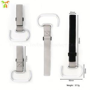 <b>Hooks</b> Cart Hangers Carabiner Shopping Bag <b>Clips</b> Rotatable Baby Stroller Car Buggy <b>Hook</b> - Product Image 3