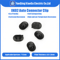 XK02 Pince de fixation automobile en nylon de haute qualité pour pièces de phare à trou ovale, cadre, réflecteur, bol, attaches et clips de câble