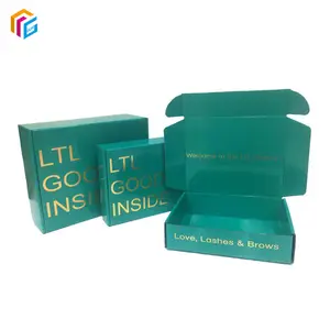 Custom Printed Cardboard Mailer Boxes Packaging Rigid Corrugated Carton Boxes Colorful Tuck Paper Boxes for Shipment