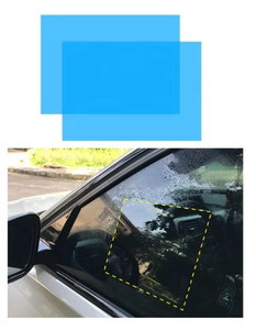 Pellicola impermeabile antiappannamento antipioggia per finestrini laterali auto trasparenti pellicole a specchio con caratteristiche antipioggia adesivo per auto - Product Image 5