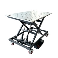 Plateforme de soudage de type élévateur avec fonction de réglage de la hauteur, pinces robustes, table de travail de soudage modulaire, normes CE ISO, fabrication chinoise