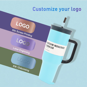 Mới 2 trong 1 rơm uống 40 oz ly ngoài trời phiêu lưu cá nhân logo rò rỉ bằng chứng nắp kim loại 40 oz Cốc Cốc có tay cầm - Product Image 3