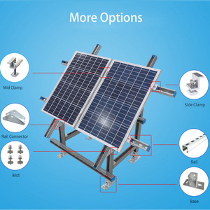 Tùy chỉnh kích thước 41*52 Mét thép mạ kẽm U kênh hồ sơ PV năng lượng mặt trời gắn hệ thống unistrut đường sắt - Product Image 6