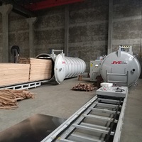 Sécheur à bois à vide haute fréquence RF Machine de séchage automatique du bois