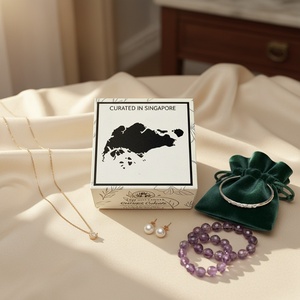 Cajas de Cartón Biodegradables Pequeñas y Ecológicas Personalizadas, Empaque Premium para Joyería y Accesorios de Lujo - Product Image 1