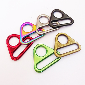 Hebilla de Conexión para Correa de Bolso con Anillos Triangulares Planos y un Orificio, Venta al por Mayor - Product Image 2