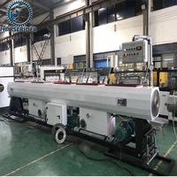 Tuyau de PVC de rendement élevé faisant la ligne d'extrusion de tuyau de PVC de machine