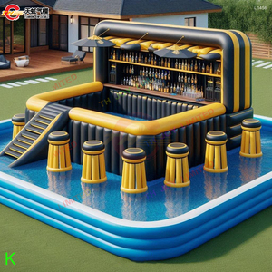 <span class=keywords><strong>Piscina</strong></span> Inflable <span class=keywords><strong>Gigante</strong></span> Portátil para Exteriores, Carpa para Eventos, <span class=keywords><strong>Piscina</strong></span> Flotante de PVC para Fiestas en el Patio, Hermética - Product Image 4