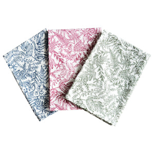 Serviettes carrées imprimées en coton pour la table à manger à la maison, lavables en machine, tissu 100% coton - Product Image 1