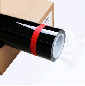 Cina produttori auto avvolgente lucido vinile metallizzato TPU protezione del corpo pellicola nera opaca PPF - Product Image 1