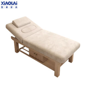 Cama de Masaje de Madera Moderna, Mesa Profesional de Acupuntura y Moxibustión para Clínica de Fisioterapia y Spa - Product Image 1