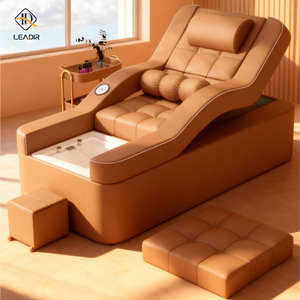 Estación de Cama para Masaje y Lavado de Cabello Head Spa con Silla de Champú, Vapor, Terapia de Agua y Masaje Tailandés - Product Image 1