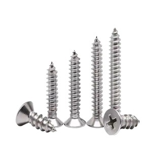 Vis de fixation pour plaques d'immatriculation, vente en gros d'usine, à tête hexagonale fendue, autotaraudeuses pour tôles, pour cadres de plaques d'immatriculation - Product Image 5