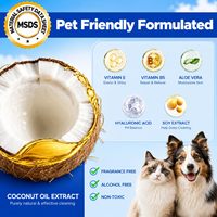 Nettoyant moussant pour pattes de chien et de chat, hypoallergénique, au pH équilibré, sans rinçage, avec logo personnalisé