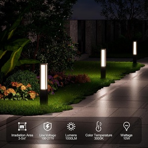 Lampada da Esterno <span class=keywords><strong>per</strong></span> Sentieri in Alluminio IP55 Impermeabile LED Moderna Illuminazione <span class=keywords><strong>per</strong></span> Prato Estetica <span class=keywords><strong>per</strong></span> <span class=keywords><strong>Giardino</strong></span> Vialetto Bollard Patio - Product Image 3