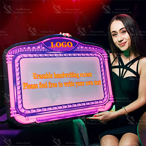 <span class=keywords><strong>Led</strong></span> Board ứng dụng sinh nhật kiểm soát tùy chỉnh Acrylic <span class=keywords><strong>Led</strong></span> câu lạc bộ đêm Logo bảng tin chai trình bày - Product Image 3