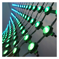 P55 impermeable fachada LED iluminación pantalla 5050 RGBW píxel LED punto luz inteligente GB edificio en México