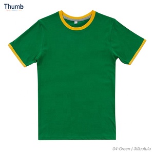 Cotton Street T Shirt Dry Fit Blank Sports Sport Tshirt <b>Men</b> Casual T-shirt 100% Cotton Smart Casual Plain Dyed Jersey O-neck - Product Image 3