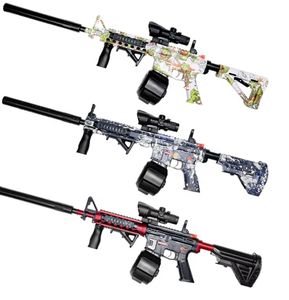 Hot Selling M4A1 Gel Toy <span class=keywords><strong>Gun</strong></span> Manuelles und automatisches Splatter Blaster Shooting Game - Product Image 3