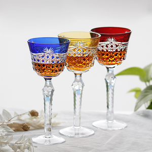 Handmade <strong>Luxury</strong> Eco-Friendly Crystal Wine Glasses Colorful Goblet Design Customizable Packaging Unique Classic <strong>Champagne</strong> <strong>Flutes</strong> - Product Image 3