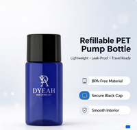Petite bouteille en plastique PET DY-E-101 de 10 ml, bouteille portable pour liquides cosmétiques