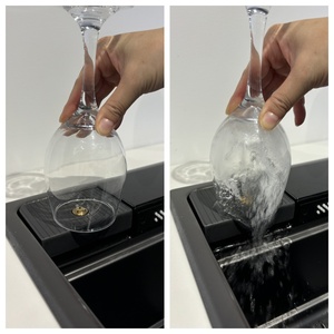 Design <span class=keywords><strong>unico</strong></span> moderno a pioggia rubinetto a cascata 304 in acciaio inox funzionale tazza <span class=keywords><strong>lavabo</strong></span> lavello <span class=keywords><strong>cucina</strong></span> con rubinetto - Product Image 6