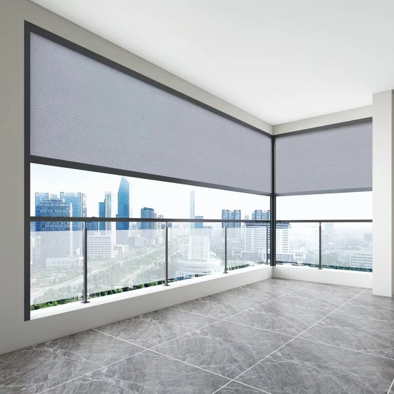 Factory Direct Blackout Windproof Shades Motorized