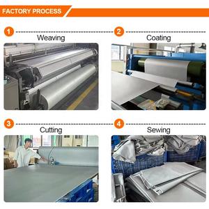 英国玻璃纤维汽车防火毯6 * 8m住宅区汽车防火毯 - Product Image 2