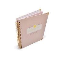 Katalog Spiralbindung Druck Notizbuch Agenda Individueller Planer Organizer Reiseplaner für Aufkleber