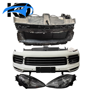 Parachoques Original para Auto 9Y0807061B 9Y0807684 9Y0807061C, Ventilador del Radiador, Faro Delantero para <span class=keywords><strong>Porsche</strong></span> <span class=keywords><strong>Cayenne</strong></span> 2019-2023 - Product Image 1