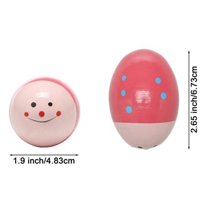 Accessori per strumenti a percussione musicali Maracas in legno fatti a mano - Product Image 3