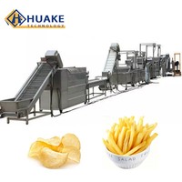 Automatische productiemachines voor diepvriesfrieten en aardappelchips