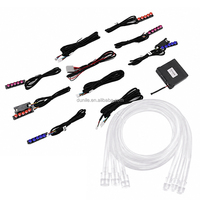 Moteur d'éclairage LED à fibre optique 12V APP Mini Dreamcolor, 15 LED, effet de météore scintillant et défilant pour plafond de voiture Starlight