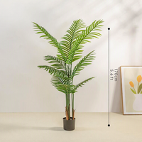Palmier artificiel moderne, plante décorative d'intérieur et d'extérieur, faux arbres en pot, plantes feuillues pour la maison, le bureau, l'hôtel
