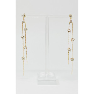 Orecchini a filamenti di stelle - Product Image 2