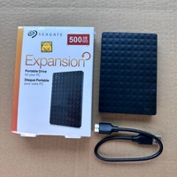 Hard Disk Eksternal Portabel Seagate 2.5 Inch 3.0 USB 500GB Harga Pabrik Baru Laptop/PC Port Ekspansi SATA Kapasitas Besar