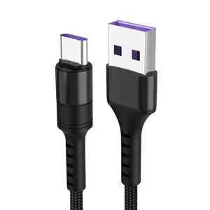 Type C USB C USB 3.0สายชาร์จ5A 40W ชายข้อมูล Snyc ชาร์จเร็ว100ซม