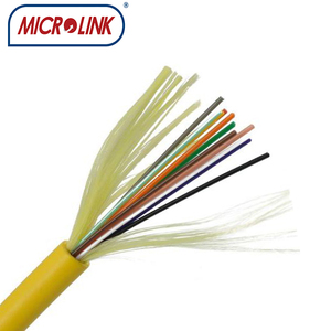 Multi core 4/6/12/24/48/96 core GJPFJV <span class=keywords><strong>SM</strong></span>/MM cavo a fibre ottiche per interni con cavo ottico di distribuzione Buffer stretto - Product Image 3