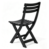 Ensemble table et chaises pliantes en plastique pour hôtel et restaurant, léger et pliable, pour terrasse extérieure