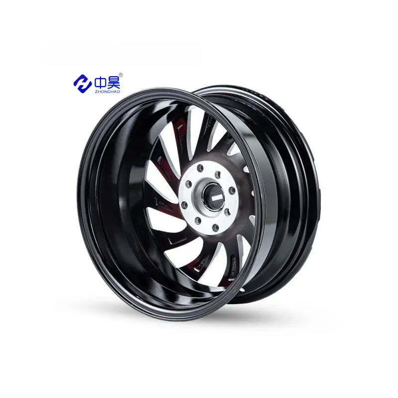 The 15 Inch Aluminum Alloy For Toyota Hyundai Custom Llook Black Car Wheel Modification Contains 4 Holes